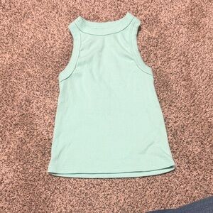 btween Light Green Kids Tank Top